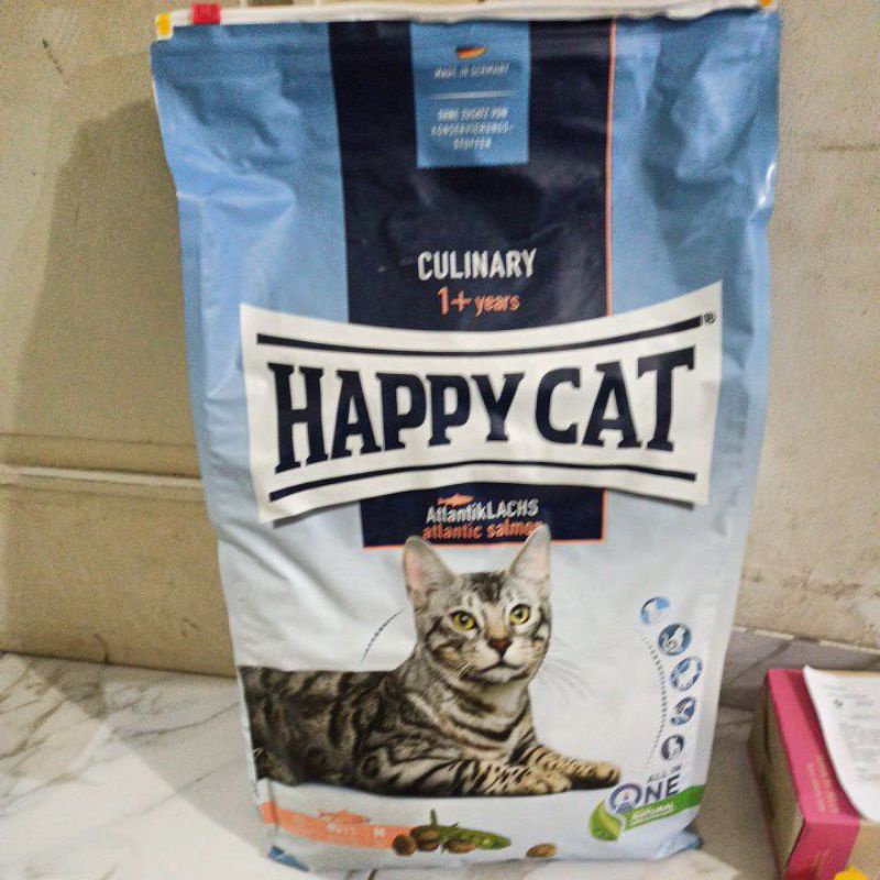 Makanan Kucing Happy Cat Adult Atlantik lachs salmon 10kg (Ekspedisi) makanan kucing dewasa salmon supreme