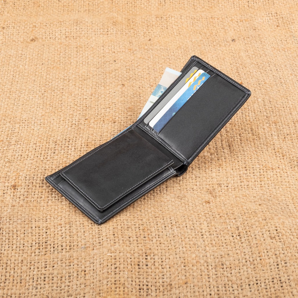 Dompet kulit pria pendek ASLI FULL GRAIN kulit sapi ORI vintage ISHIYA O5G3 Dompetkulit