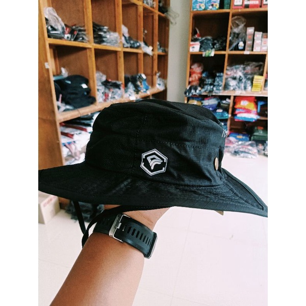 Forester Topi Rimba Bucket Hat Topi Petualang Topi Gunung Topi Adventure Topi Lapangan Forester Escudos #1.1 Tf 04240 Original Thomgear Paiton Probolinggo