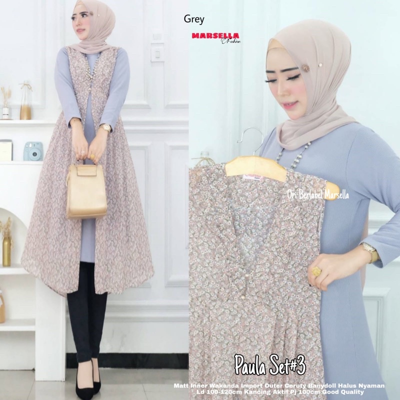 Paula Set Ori Marsella// Paula Set#3 Ori Marsella// Set Super Best Seller// Restok Hari Ini-3