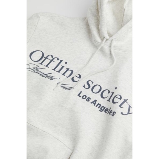 Hoodie Offline Society H*M