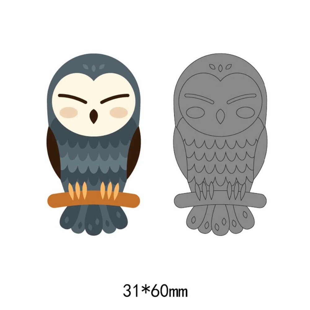 

New Cute Cartoon Animal Metal steel Die Cuts Cutting Dies stencils For DIY Scrapbooking