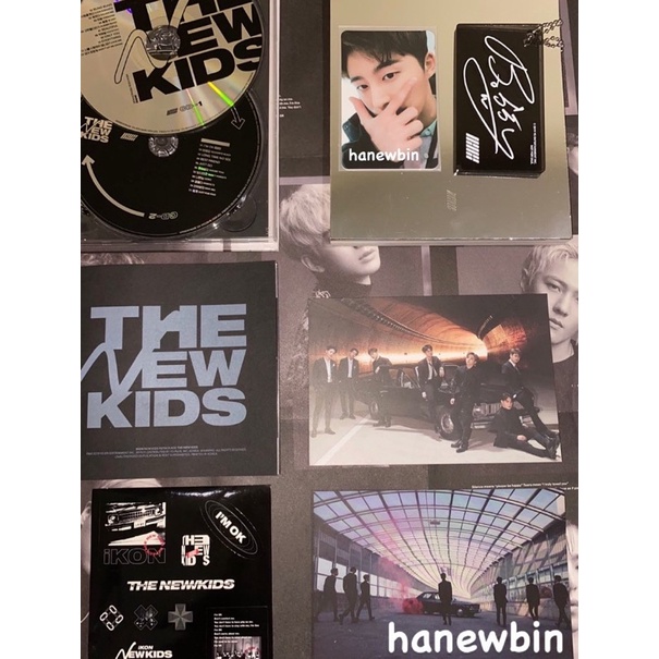 [booked] Album iKON New Kids Repackage (pc hanbin keyring bobby)
