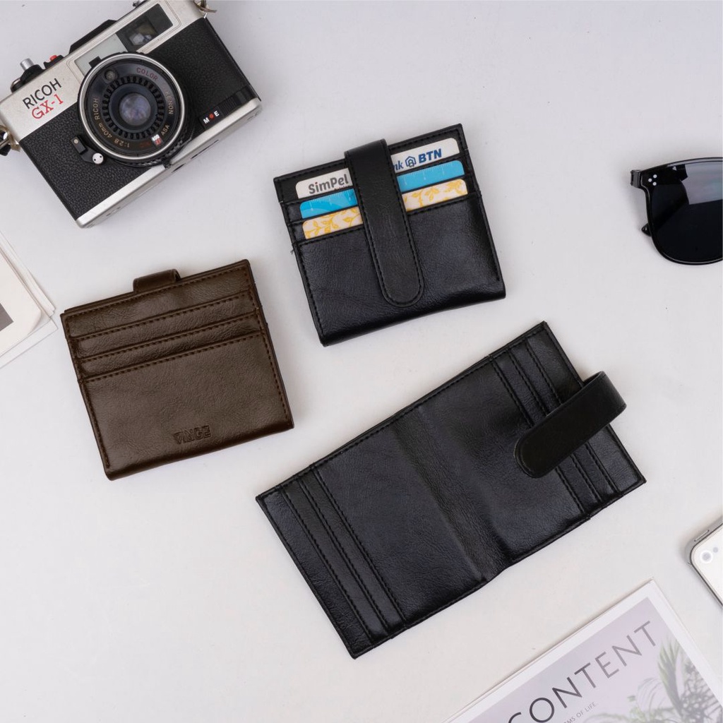 VINGE VILHEM - Dompet Pria Wanita Card Holder Kartu