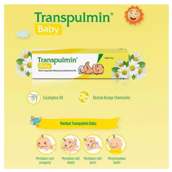 Transpulmin Baby Kids 10gr 20Gr balsem bayi baby balsam