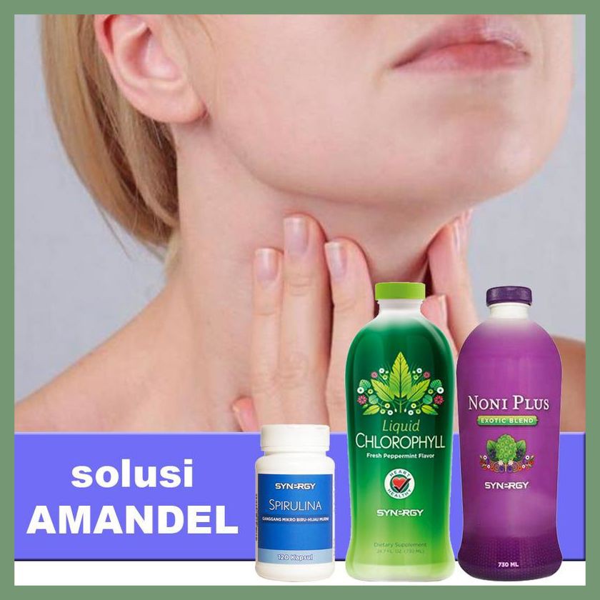 100% ORI Ramuan Herbal Obat Amandel dari Synergy Worldwide USA Import Langsung