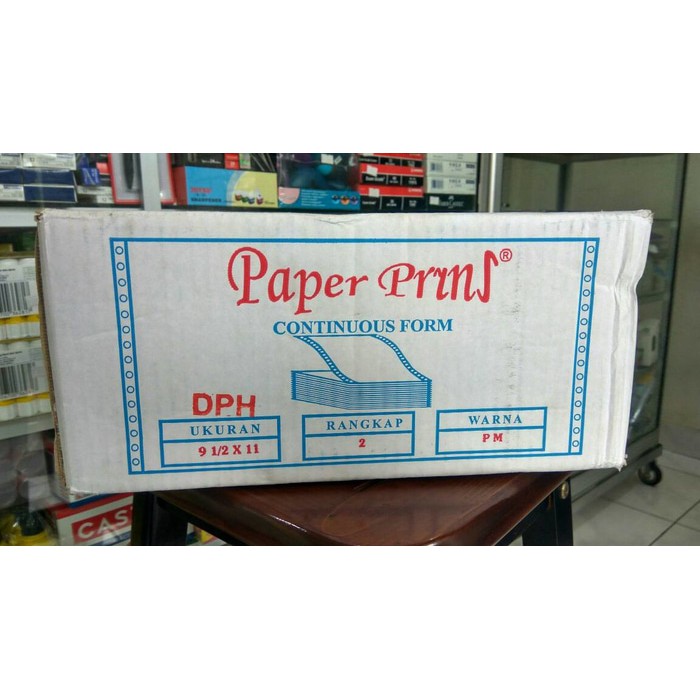 

DISKON Continuous Form Paper Prins 9.5"x11"/4 DPH - 2 ply