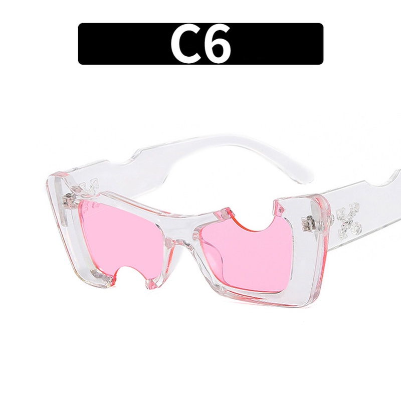 Kacamata Hitam Model Mata Kucing Warna Permen Gaya Barat