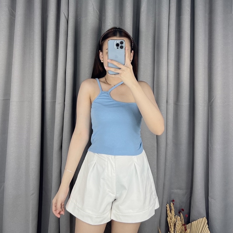 Jolly halter knit tanktop | Tanktop knit silang | cross tanktop 1694