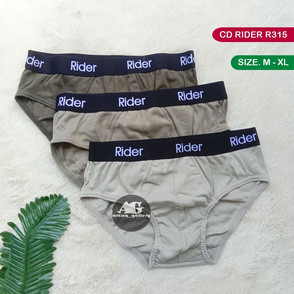 [3 Pcs] CD Rider 315B | Celana Dalam Pria Rider Activewear | Box merah