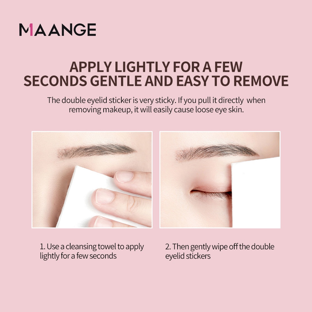 MAANGE Double Eyelid Tape Jaring / Skot Mata Transparan / Scot Mata Jaring / Kelopak Mata Transparan / Stiker Mata / Kelopak Mata / Eyelid Glue / Lipatan Mata Transparan / Isolasi Mata / Selotip Mata 3046