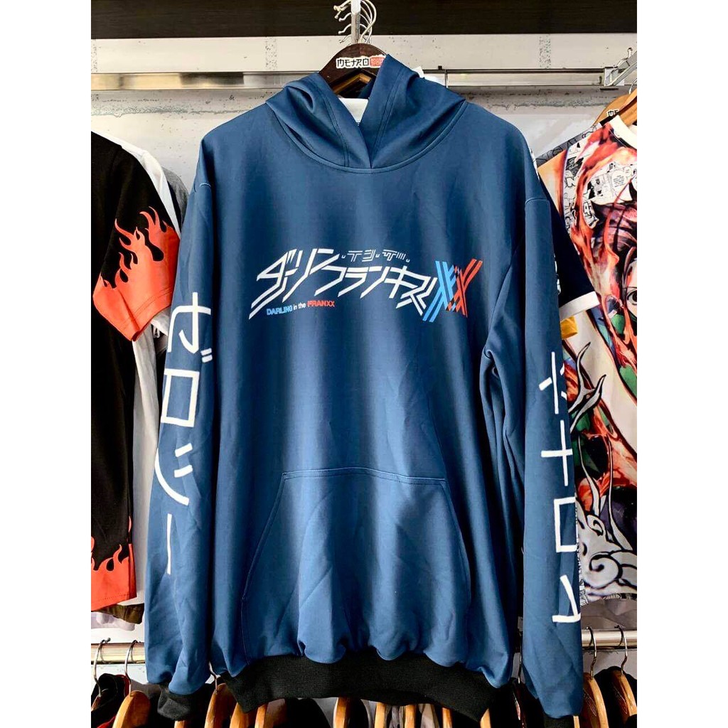 Sweater Zero Two Navy Darling in The Franxx Adidaspoly