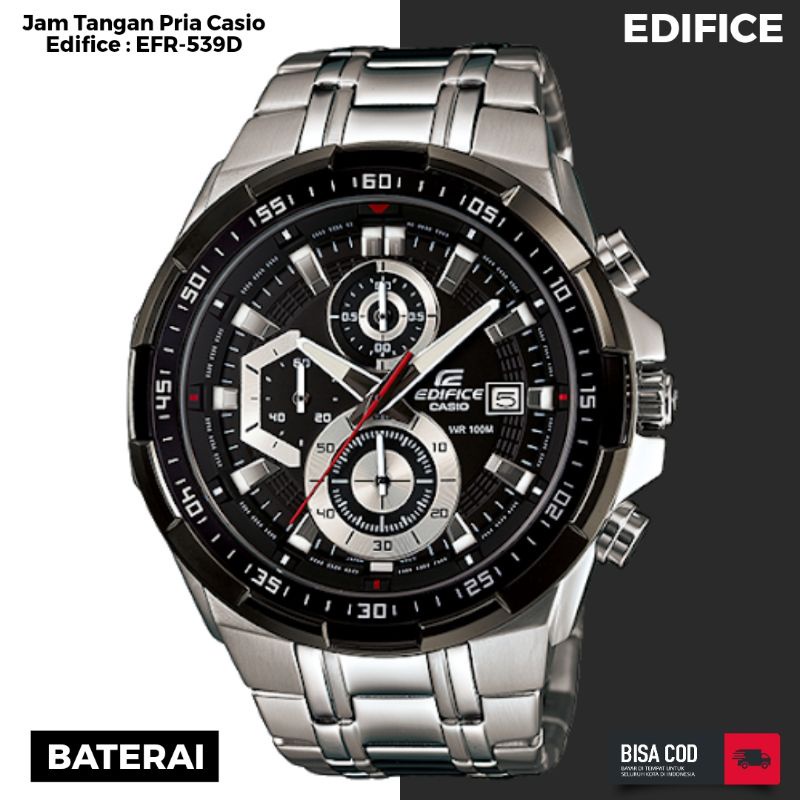 Jam Tangan Pria Casio Edifice : EFR-539D