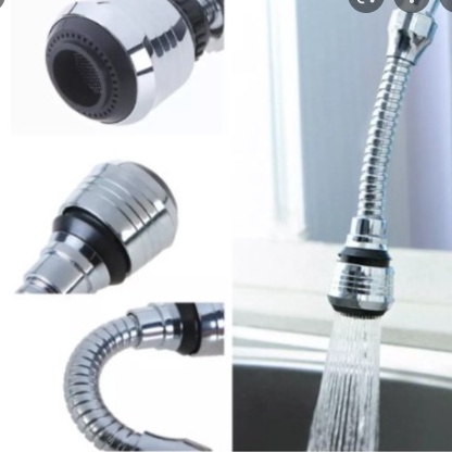 Sambungan Kran Faucet Stainless Panjang Murah