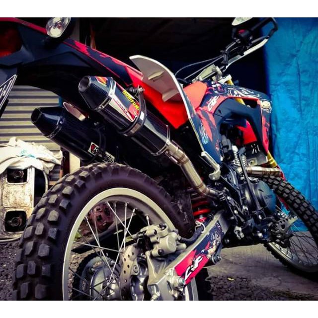 Knalpot Racing Norifumi Doble Silencer Crf150 & Klx150