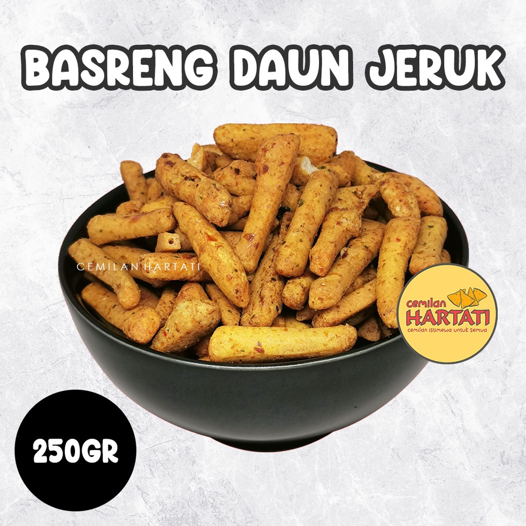 

BASRENG STICK DAUN JERUK ( 250GR ) / BASRENG SPICY