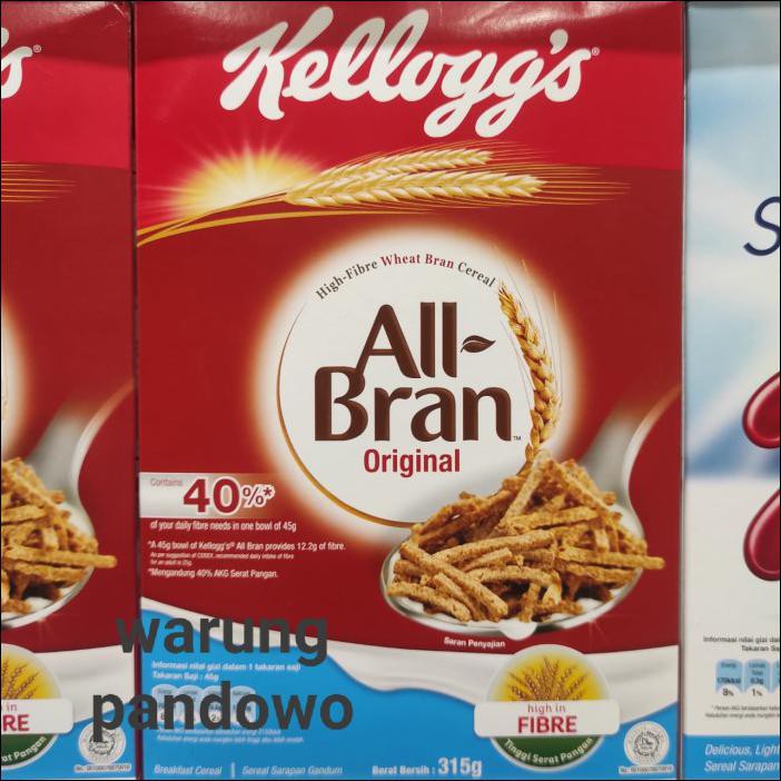 

KELLOGG'S ALL BRAN ORIGINAL 315 GR KELLOGGS SEREAL