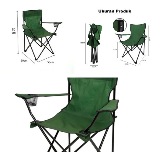 PROMO SPEEDS Kursi Lipat Camping Kursi Lipat Outdoor Portable Kursi FSY-1 -COD