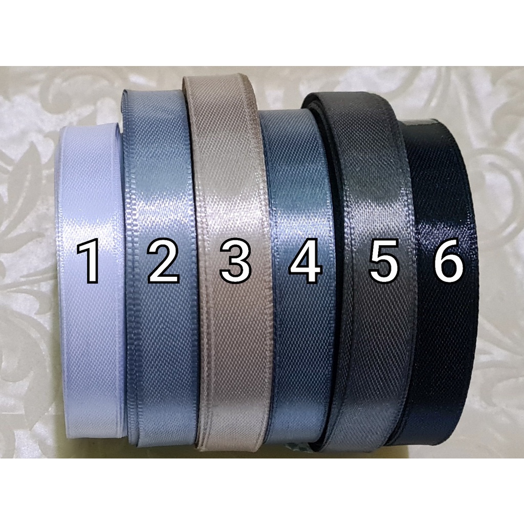 

Pita Satin 1/2 inch (1.25cm) per Roll
