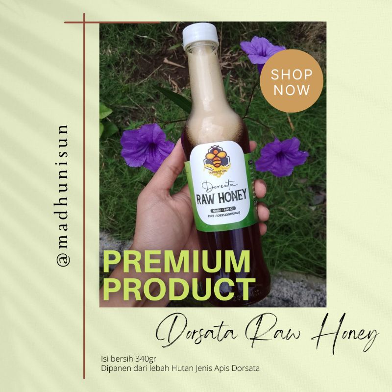 

Madhunisun - Dorsata Raw Honey. Madu dari Lebah Hutan Liar