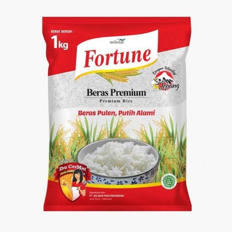 

BERAS FORTUNE/SANIA/SOVIA 1kg