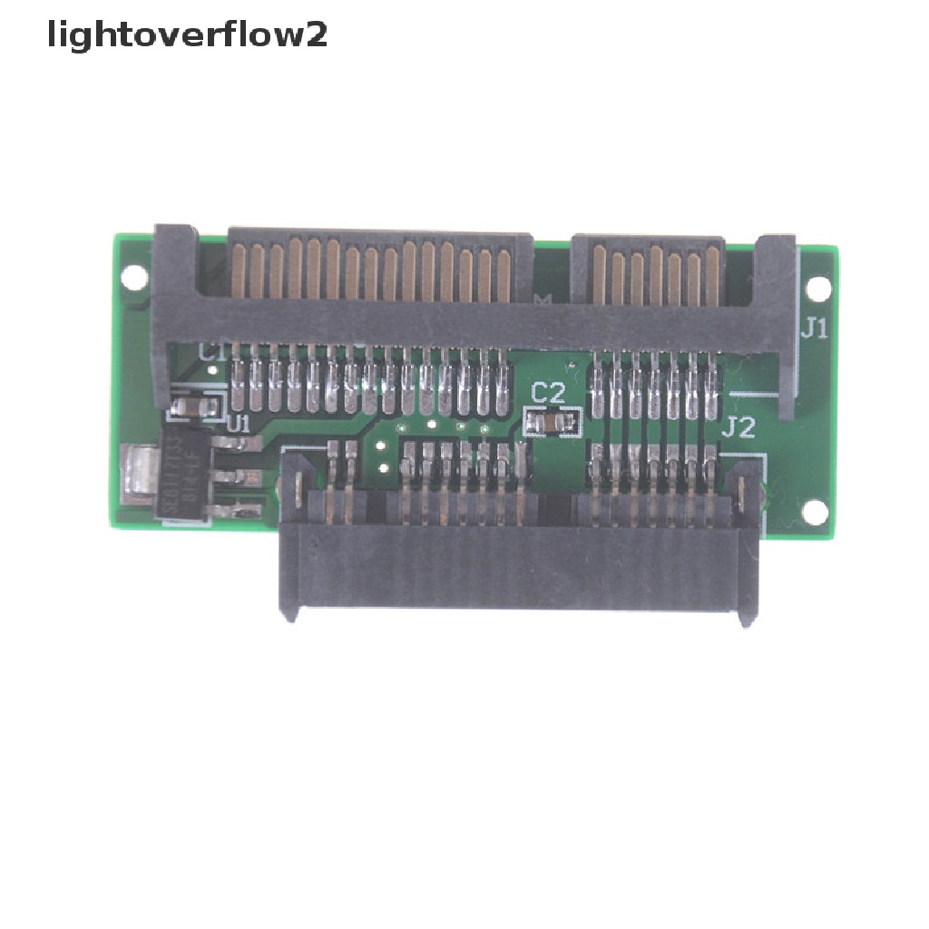 (Light2) Adapter Hardisk Hdd Ssd 3.3v Ke 2.5 &quot;22Pin Sata 5v