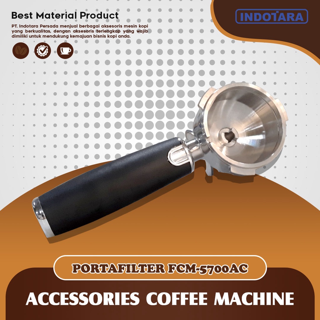 Portafilter Stainless Steel Ferratti Ferro - FCM5700AC