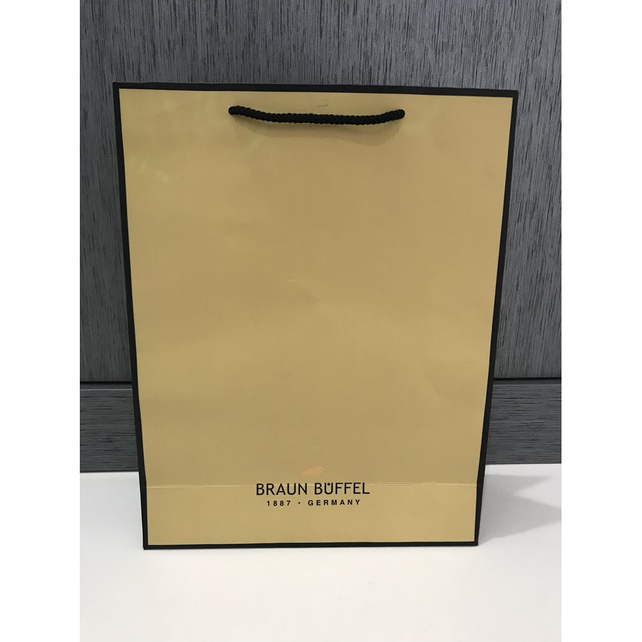

paperbag braun buffel Size 21 x 27,5 x 10 cm