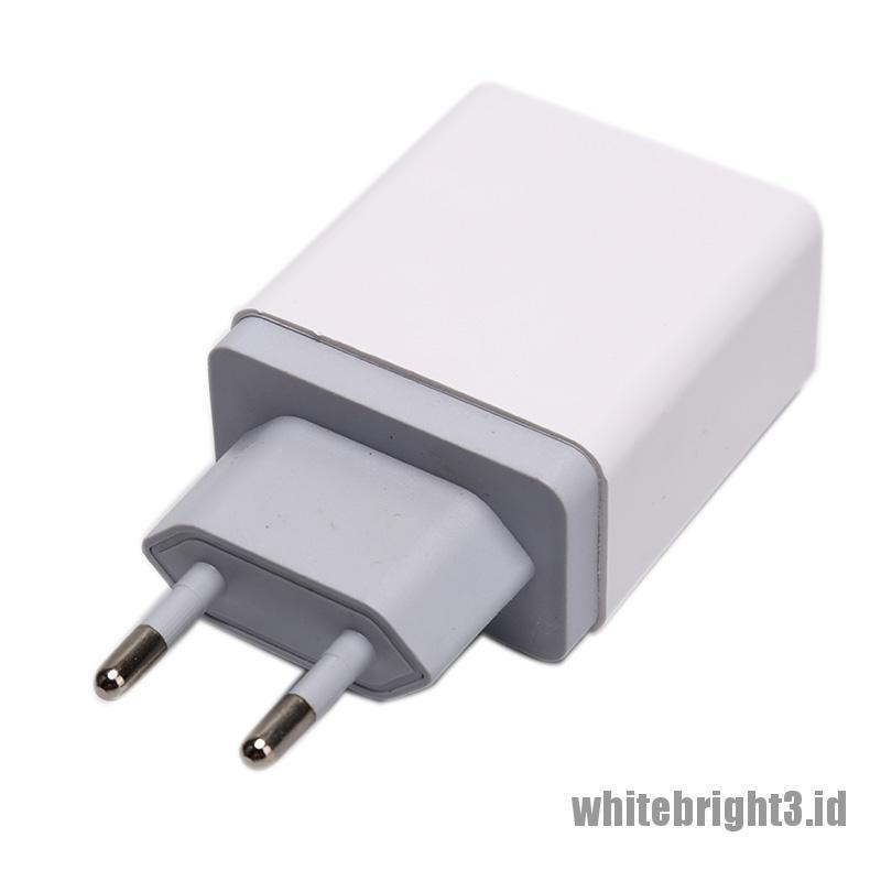 &lt; White3 &gt; Adaptor Charger Dinding USB 3.0 18W Quick Charge