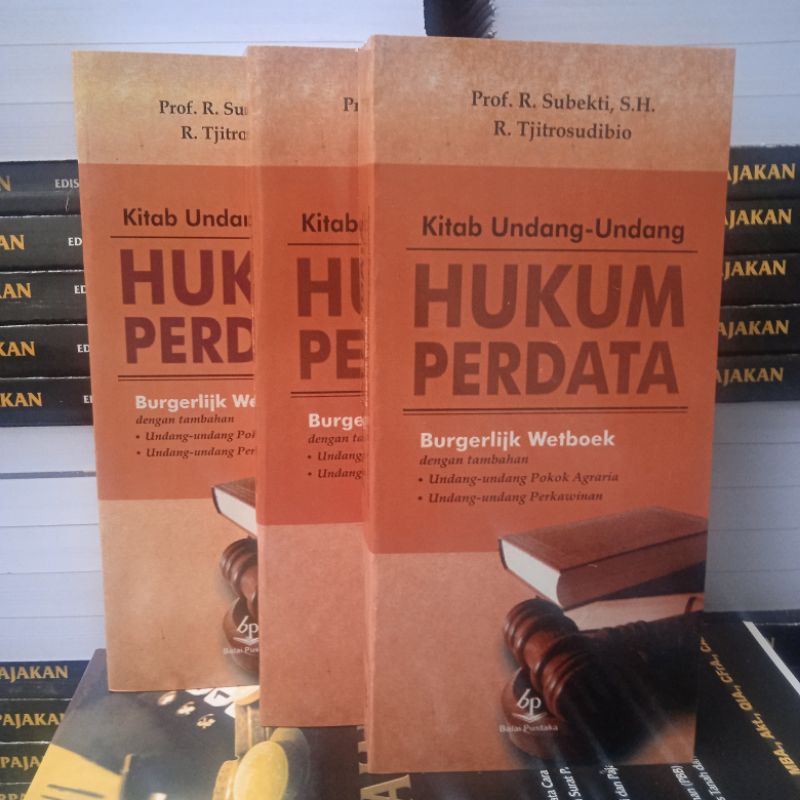 KITAB UNDANG UNDANG HUKUM PERDATA