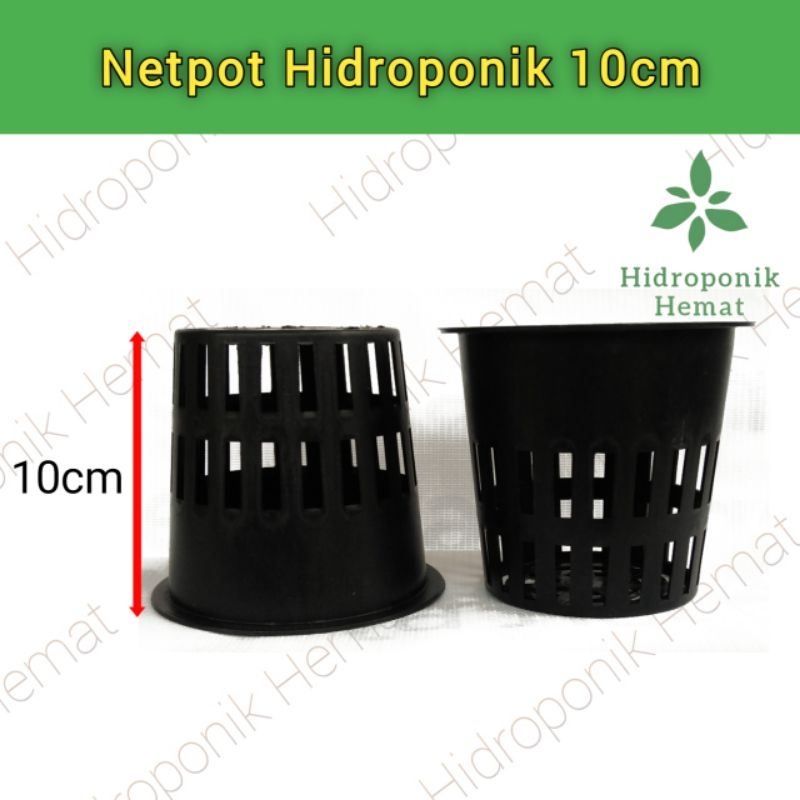 Netpot / Net Pot Hidroponik 10cm Dutch Bucket System Berkualitas Bagus Tebal Murah