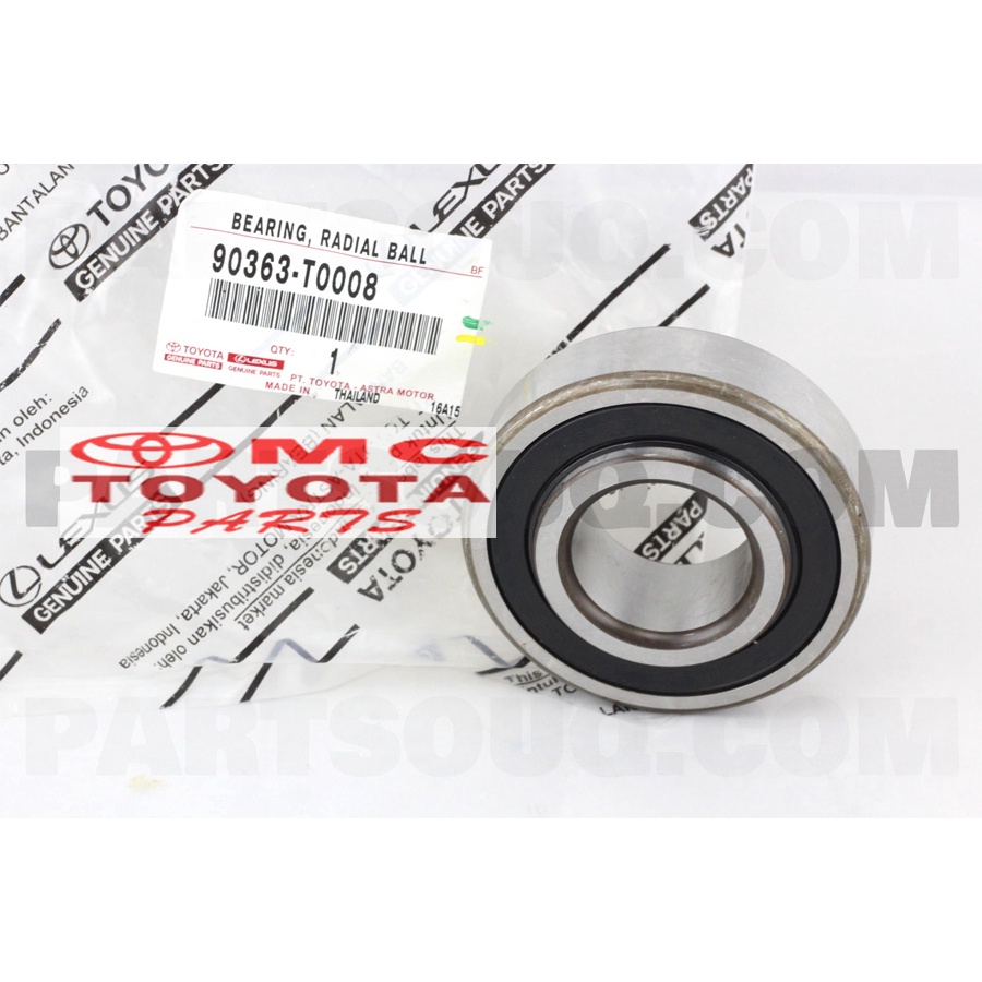 Laher Bearing Radial Ball Belakang Kijang Innova 90363-T0008