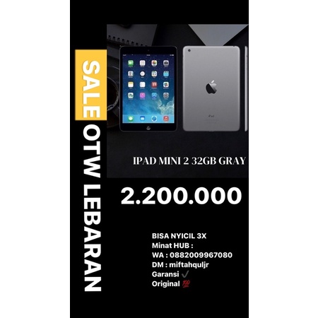 Ipad mini 2 32 GB GRAY