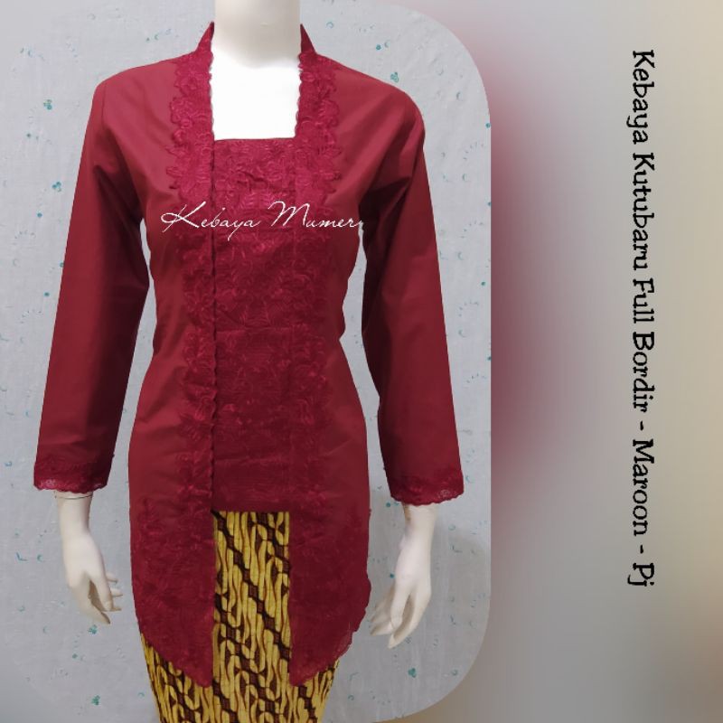 Kebaya jadi. Kebaya Encim. Kebaya Kutubaru. Kebaya Bordir. Kebaya