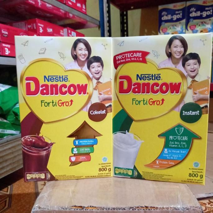 

BISA BAYAR DITEMPAT DANCOW INSTANT FORTIGRO 800GR COKLAT DAN PUTIH - Coklat