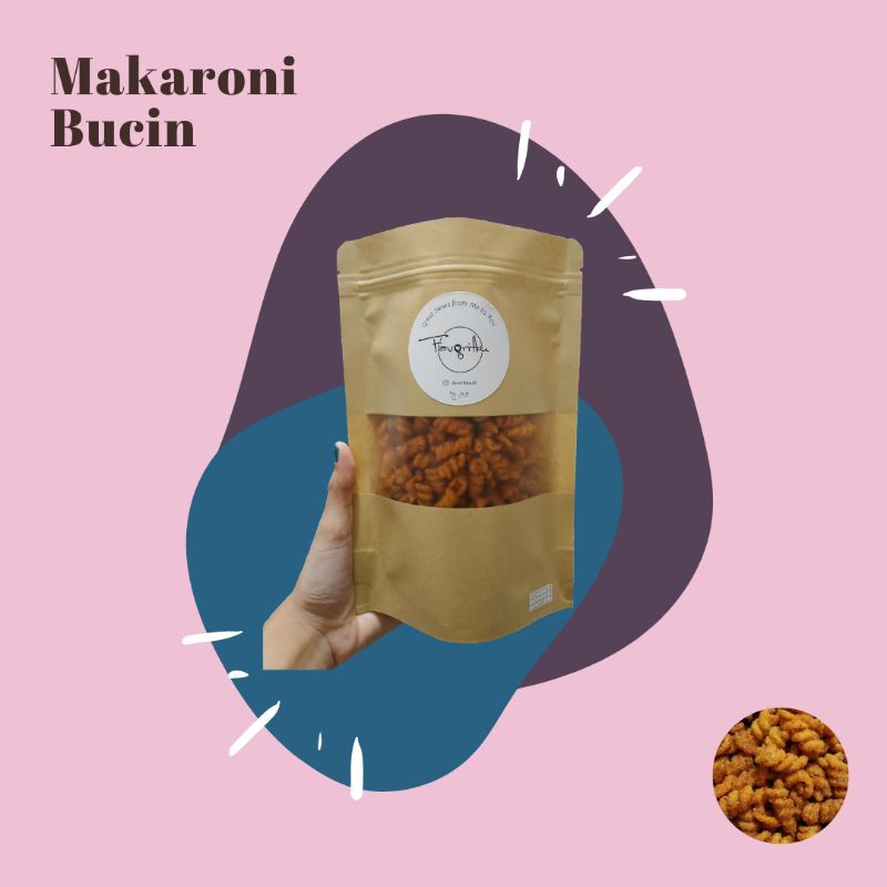 

Makaroni Bucin / Makaroni Spiral / Super Pedas / Snack / Camilan Pedas Asin / Kekinian / Hits /Micin