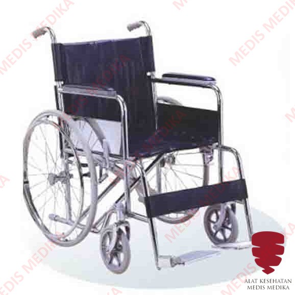 Kursi Roda GEA FS 874-51 Jumbo Besar Orang Gemuk Wheel Chair Alat Bantu Jalan Standart Standard