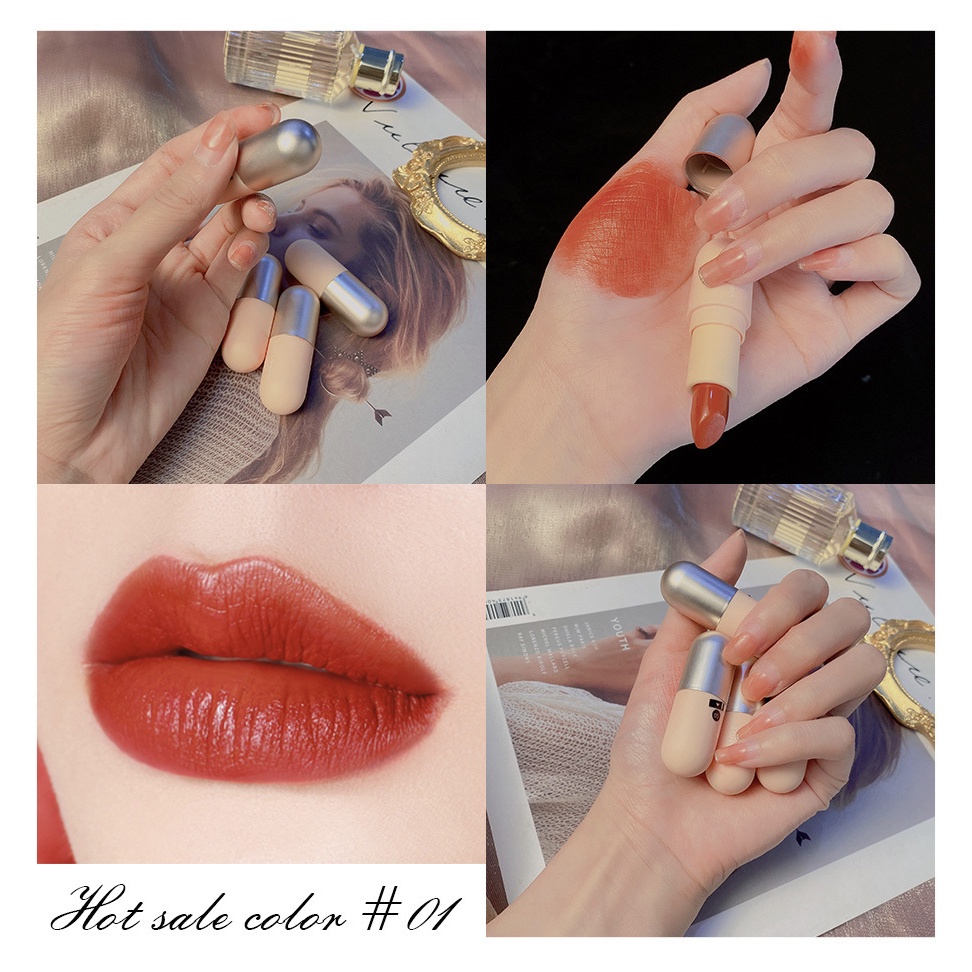 SANIYE Capsule Lipstick Velvet Matte Waterproof And Durable SA018