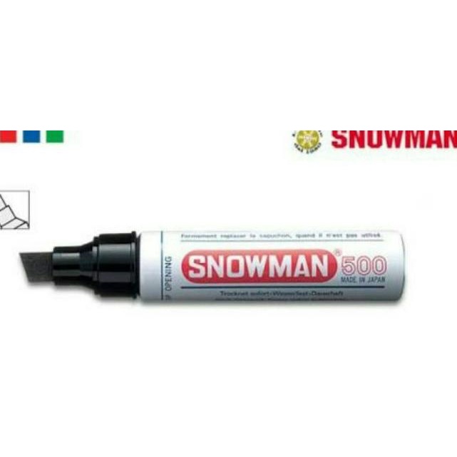 

➥ Spidol Permanent Marker Jumbo 500 - Hitam ✩