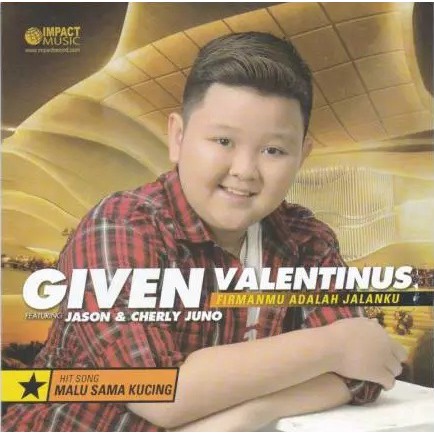 CD rohani Impact Music  - Given Valentinus album FirmanMu Adalah Jalanku