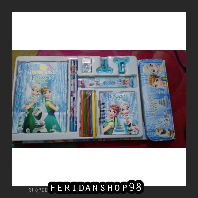 

BT838 1 SET PERLENGKAPAN BEST FROZEN ALAT TULIS KARAKTER FROZEN SEKOLAH BY FERIDANSHOP98