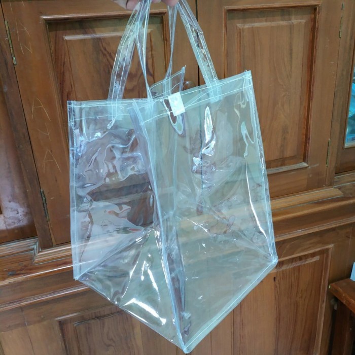

PROMO Tas / Goodie Bag Souvenir Full Mika Transparan Ukuran P 25 L 25 T 25