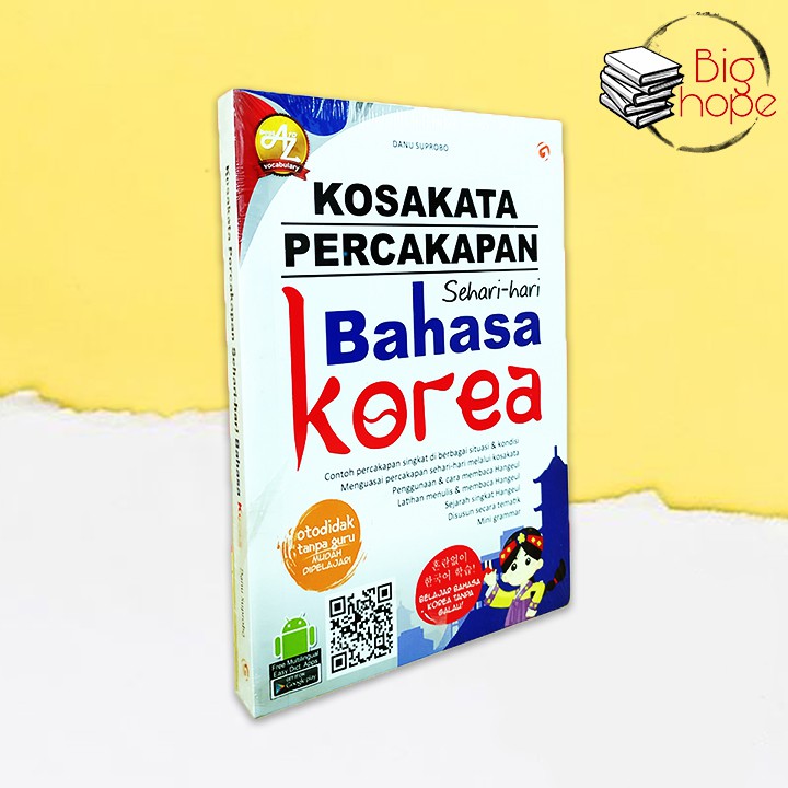 BUKU BELAJAR BAHASA KOREA :Kosakata Percakapan Sehari-hari Bahasa Korea