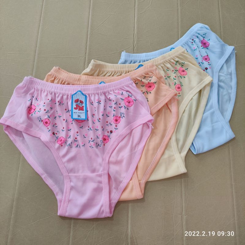6 Pcs Celana Dalam Wanita / celana dalam jumbo / cd haid / cd menstruasi