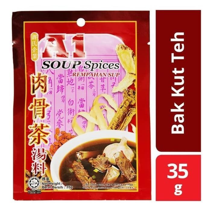 

COD A1 Soup Spices Bak Kut Teh 35gr / Bumbu Sup Rempah Herb Spices