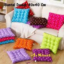 Bantal Alas Duduk Polkadot 40x40 Bantal Sofa