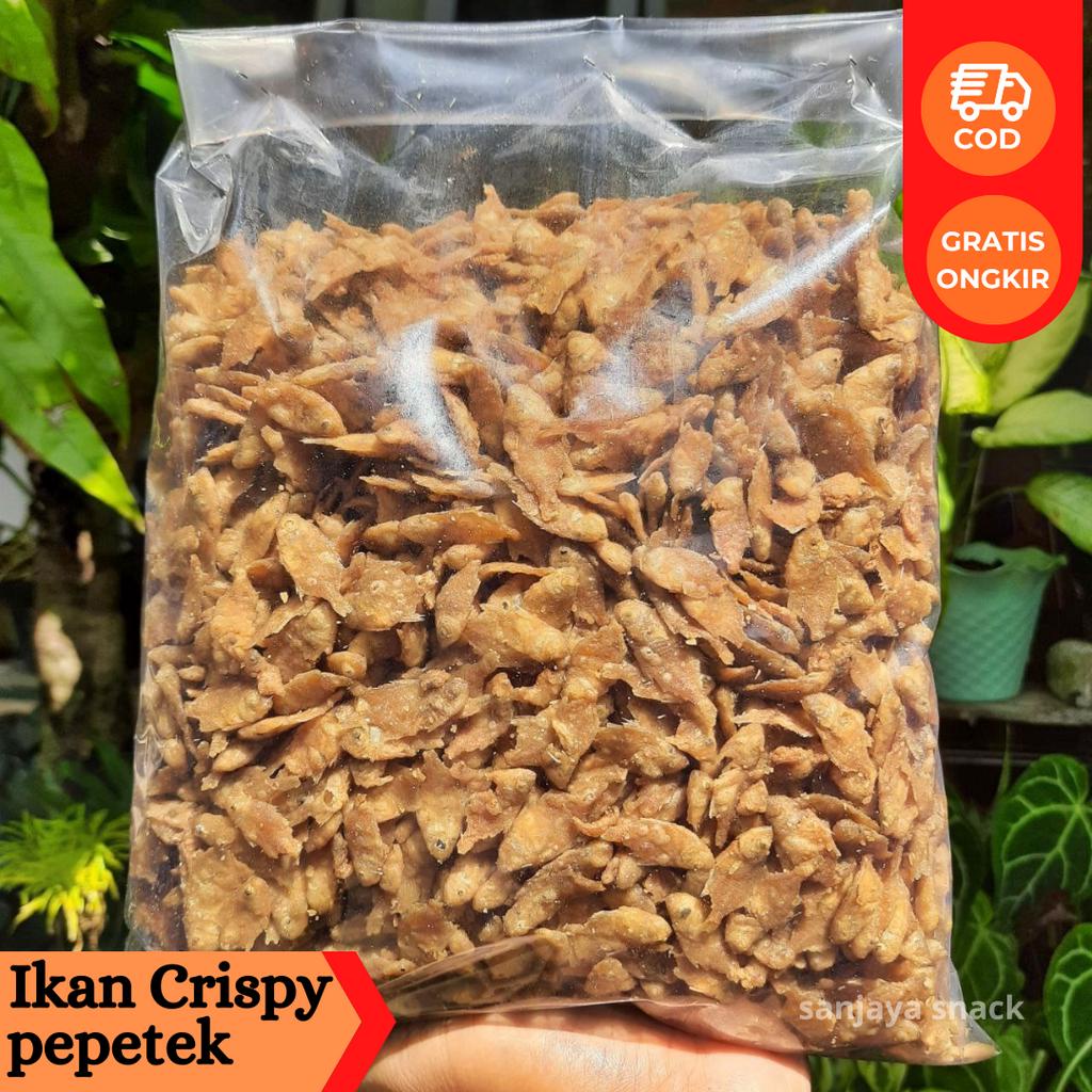 

RiDn IKAN CRISPY PEPETEK BABY FISH CRISPY 1/2 KG (500 GRAM)