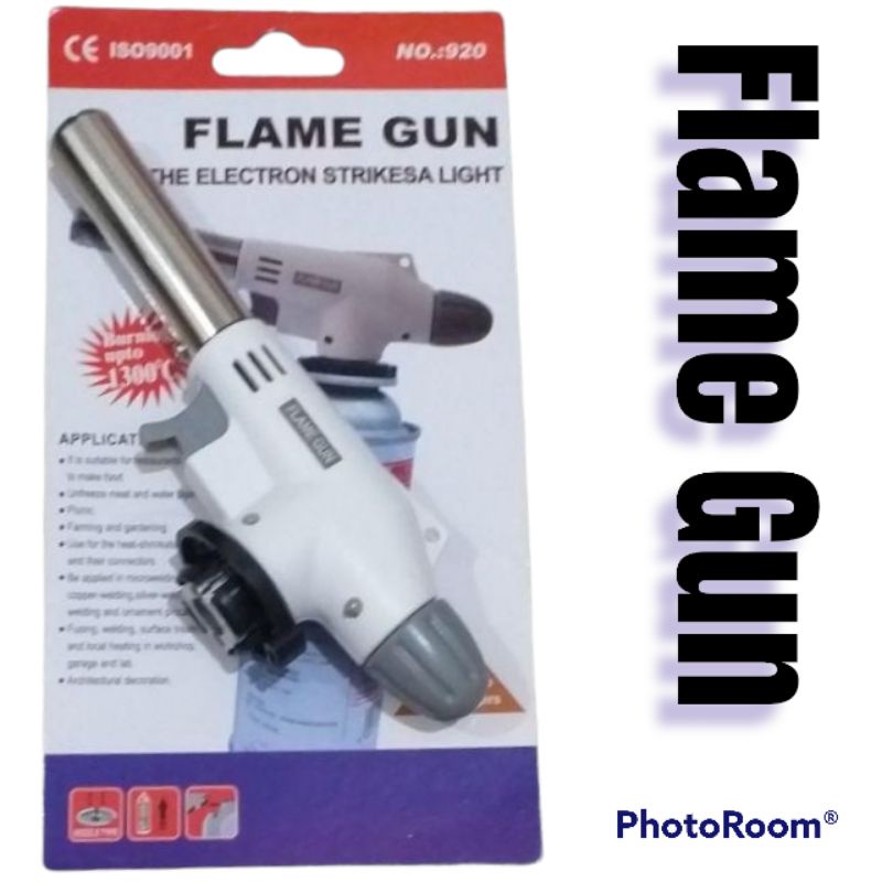 Gun Gas Torch Blow Torch Kepala Las Korek Pemantik Otomatis 920 Untuk BBQ dsb 1 Pcs