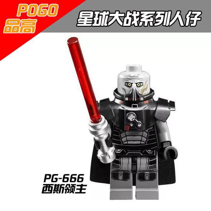 Darth Malgus Star Wars Old Republic Minifigure PG666 Lego KW