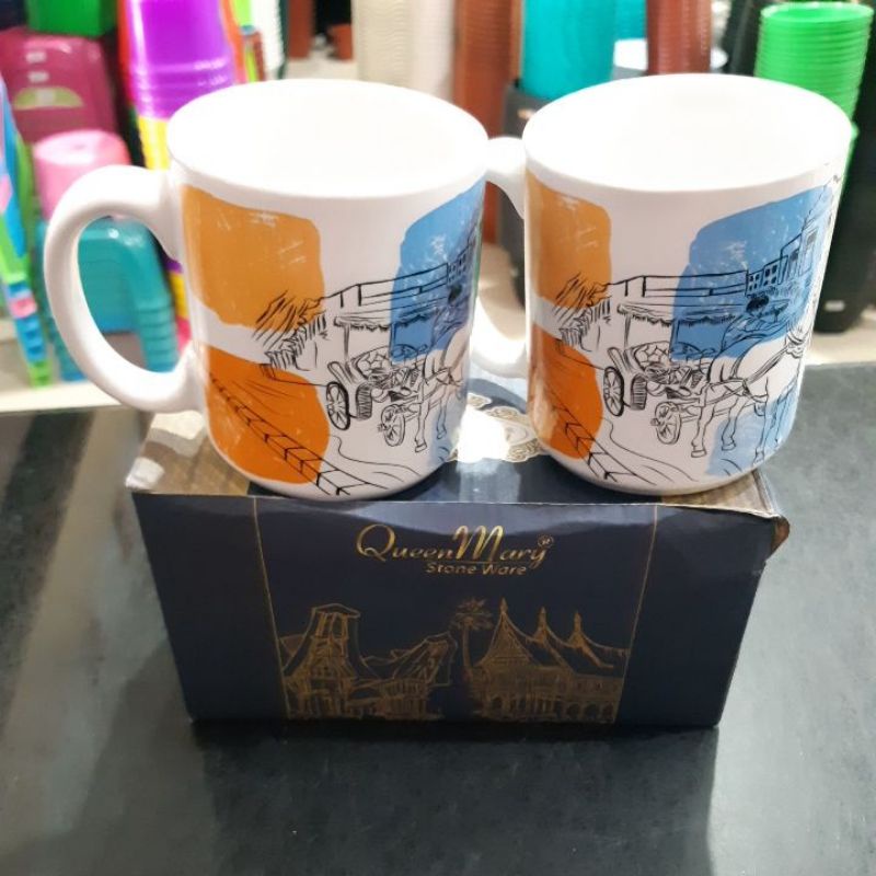 mug papa mama couple classic